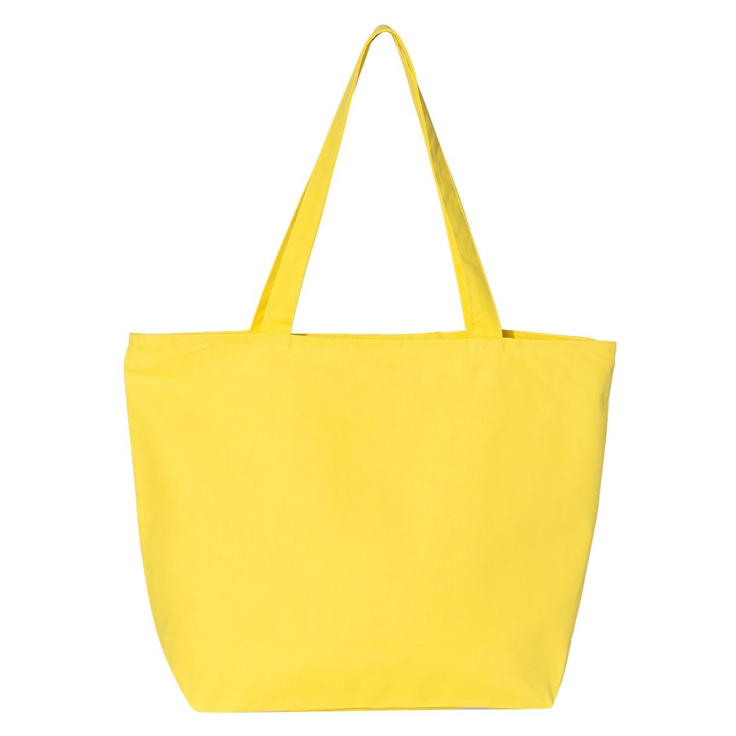 Black Tote Bags - Q-Tees - Heavy Cotton Canvas