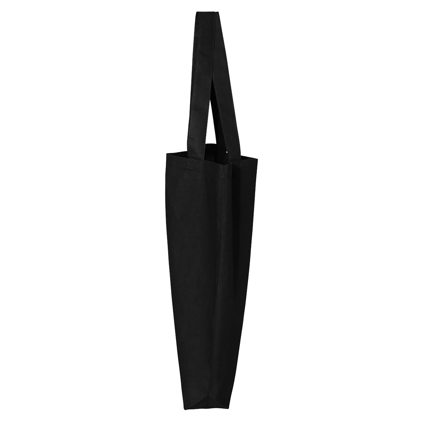 Black Tote Bag - Q-Tees - Durable Cotton