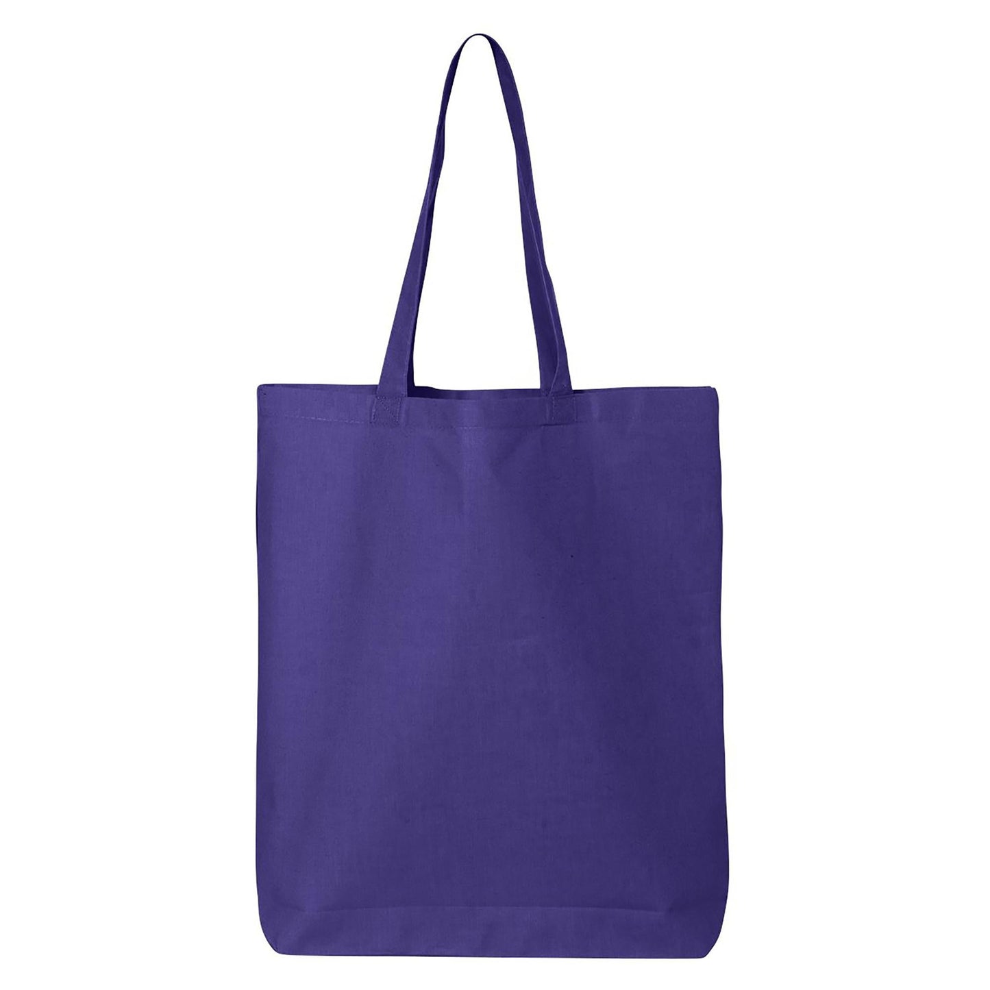 Black Tote Bag - Q-Tees - Durable Cotton