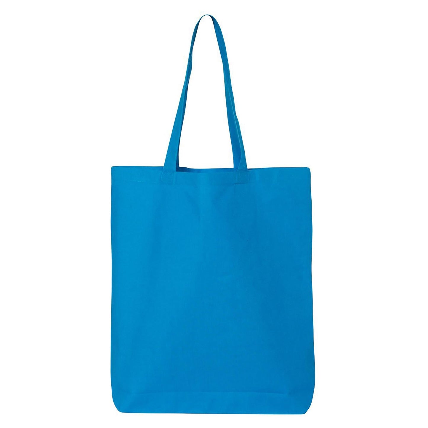 Black Tote Bag - Q-Tees - Durable Cotton