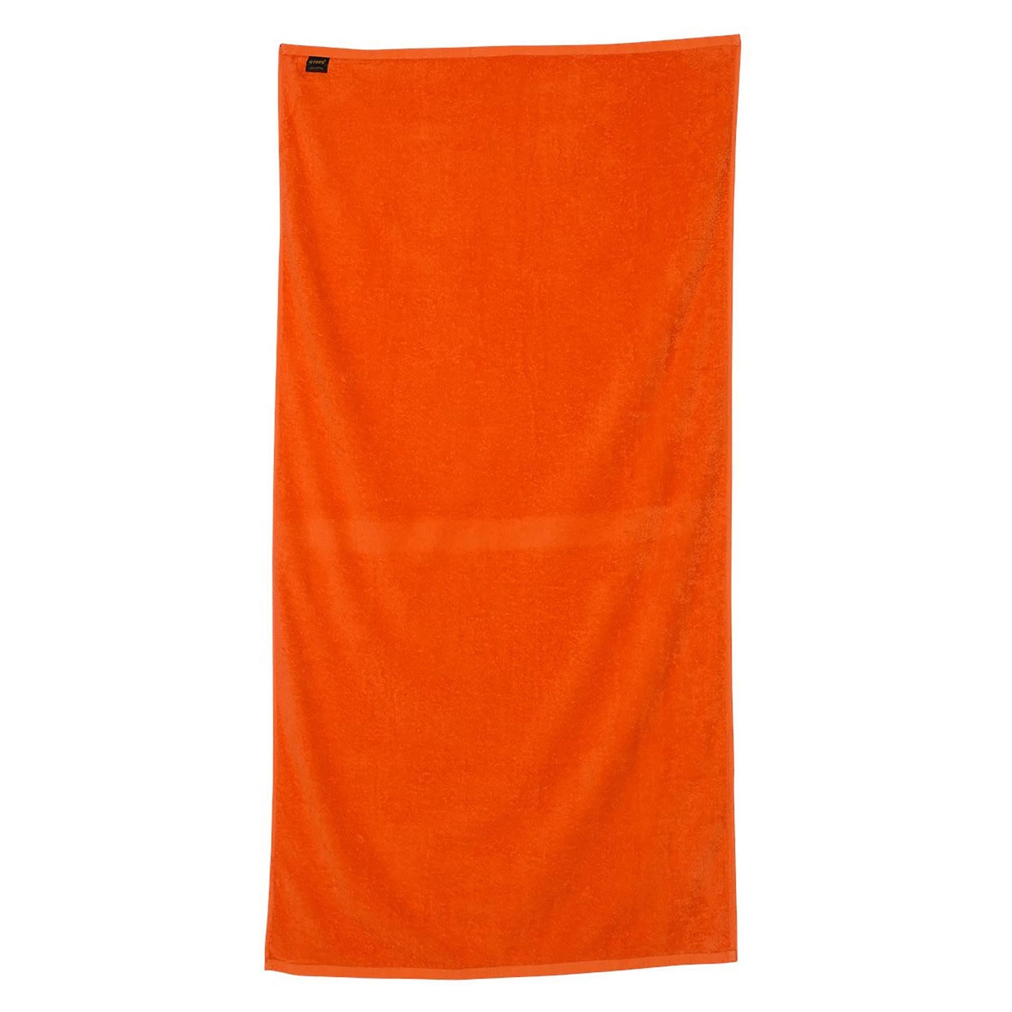 Black Velour Beach Towel - Q-Tees - Soft Cotton