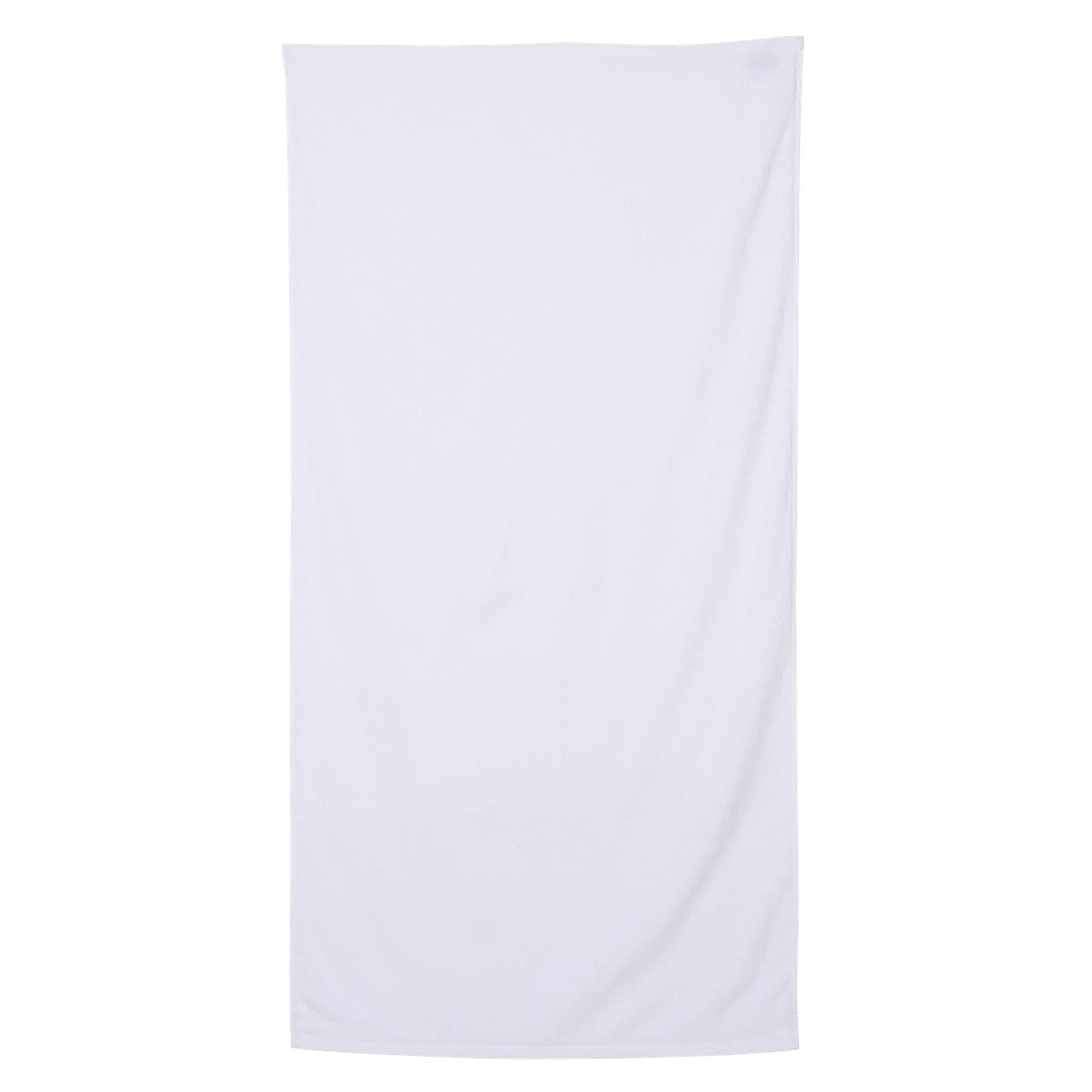 Black Velour Beach Towel - Q-Tees - Soft Cotton