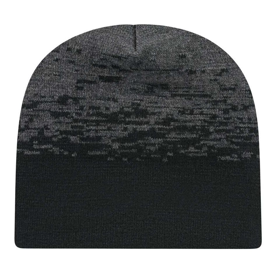 Black/True Red Beanie - Cap America - Knit Acrylic