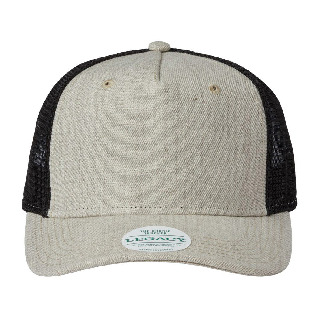 Heather Tan Ball Cap - Legacy - Five-Panel Design