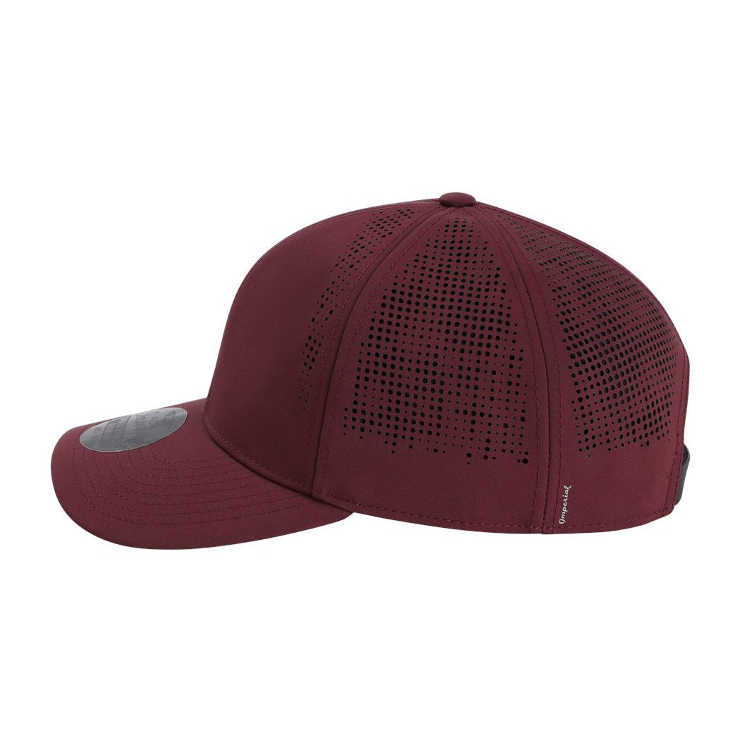 Black Performance Cap - Imperial - Moisture Management