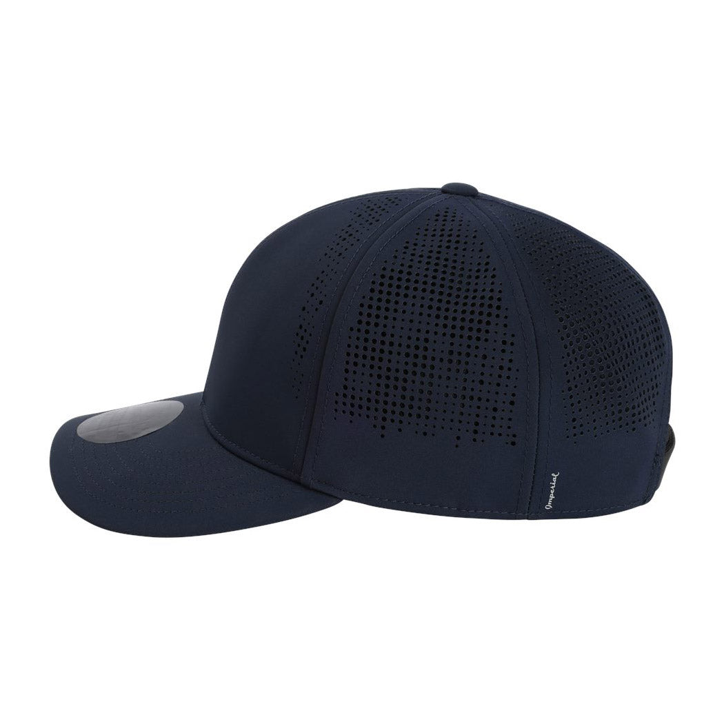 Black Performance Cap - Imperial - Moisture Management