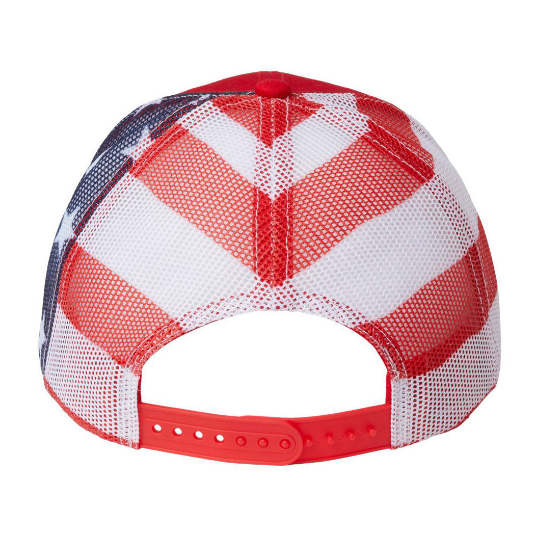 Black/USA Flag Ball Caps - Kati - Trendy Snapback