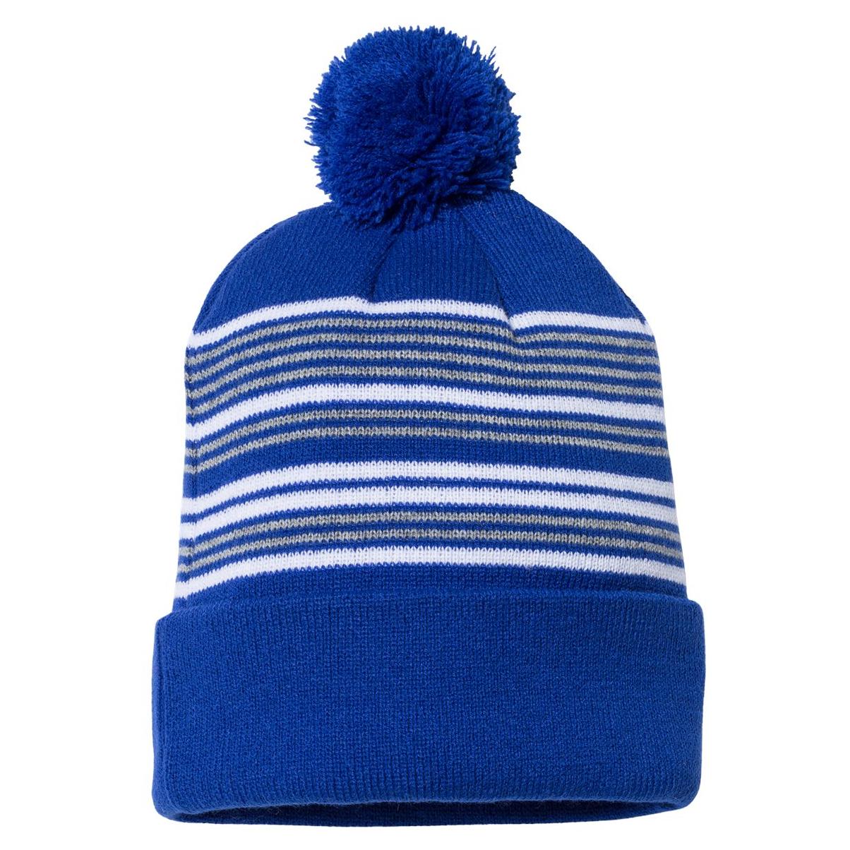 Black/White/Grey/Red Beanies - Sportsman - Stylish Knit