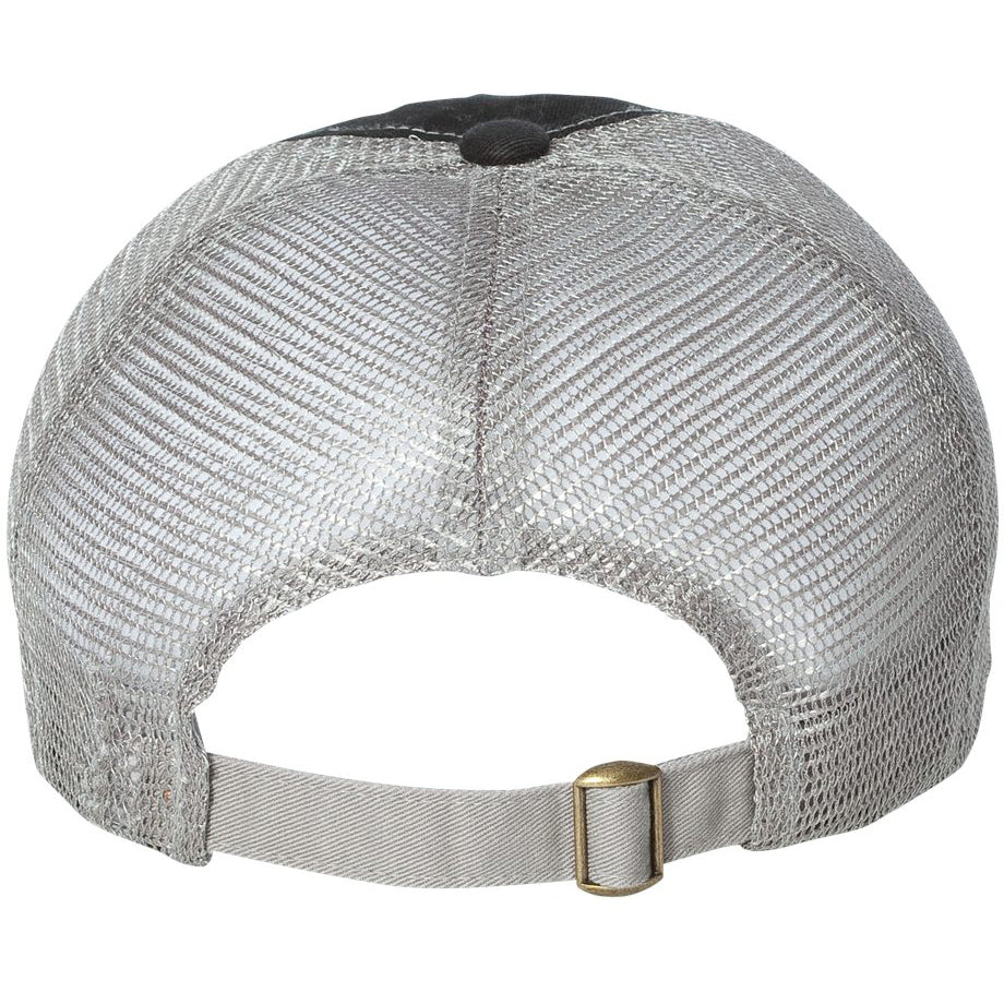 Grey/Black Ball Caps - Sportsman - Stylish Mesh Back