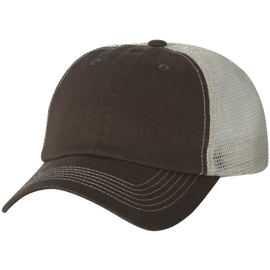 Grey/Black Ball Caps - Sportsman - Stylish Mesh Back