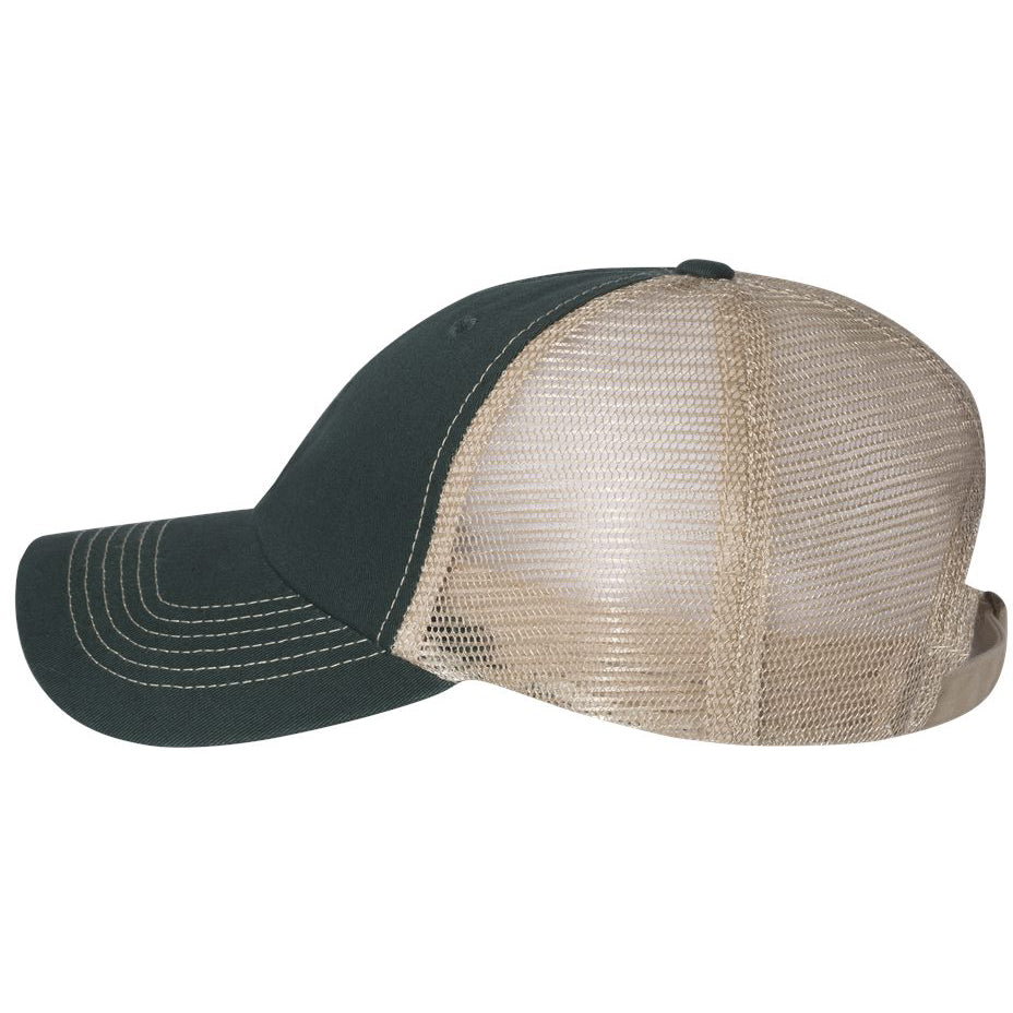 Grey/Black Ball Caps - Sportsman - Stylish Mesh Back