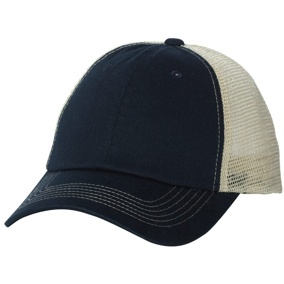 Grey/Black Ball Caps - Sportsman - Stylish Mesh Back