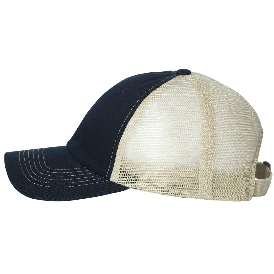 Grey/Black Ball Caps - Sportsman - Stylish Mesh Back