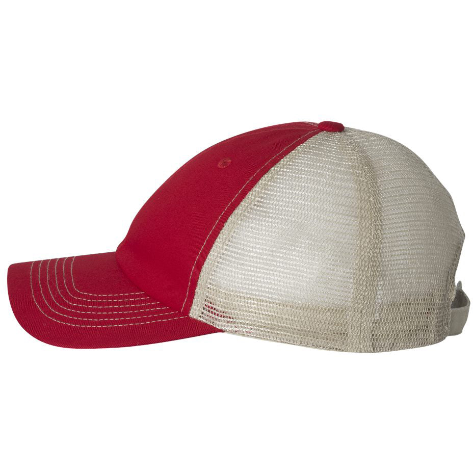 Grey/Black Ball Caps - Sportsman - Stylish Mesh Back