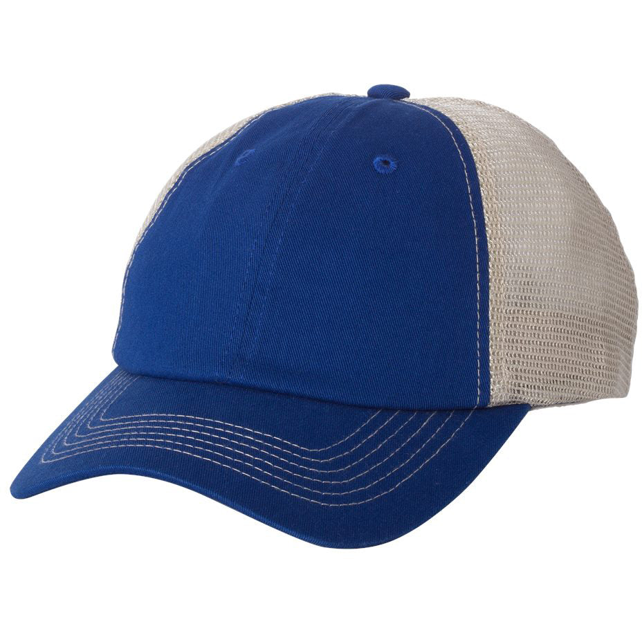 Grey/Black Ball Caps - Sportsman - Stylish Mesh Back