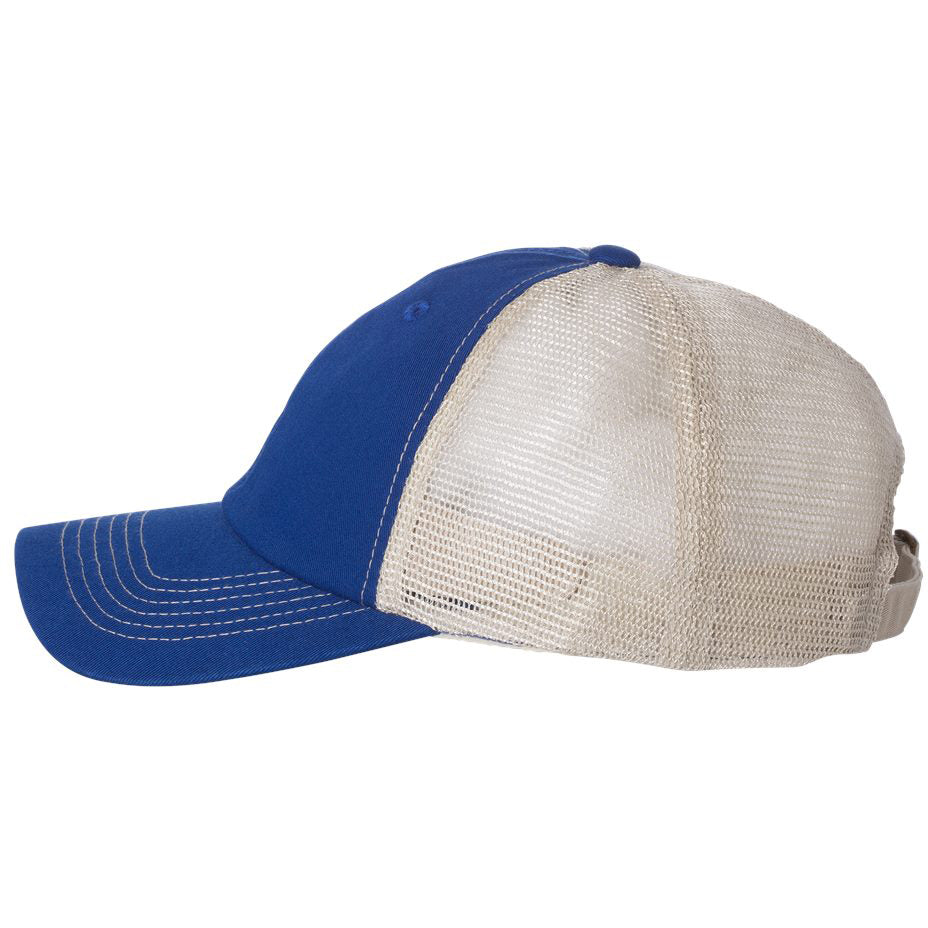 Grey/Black Ball Caps - Sportsman - Stylish Mesh Back