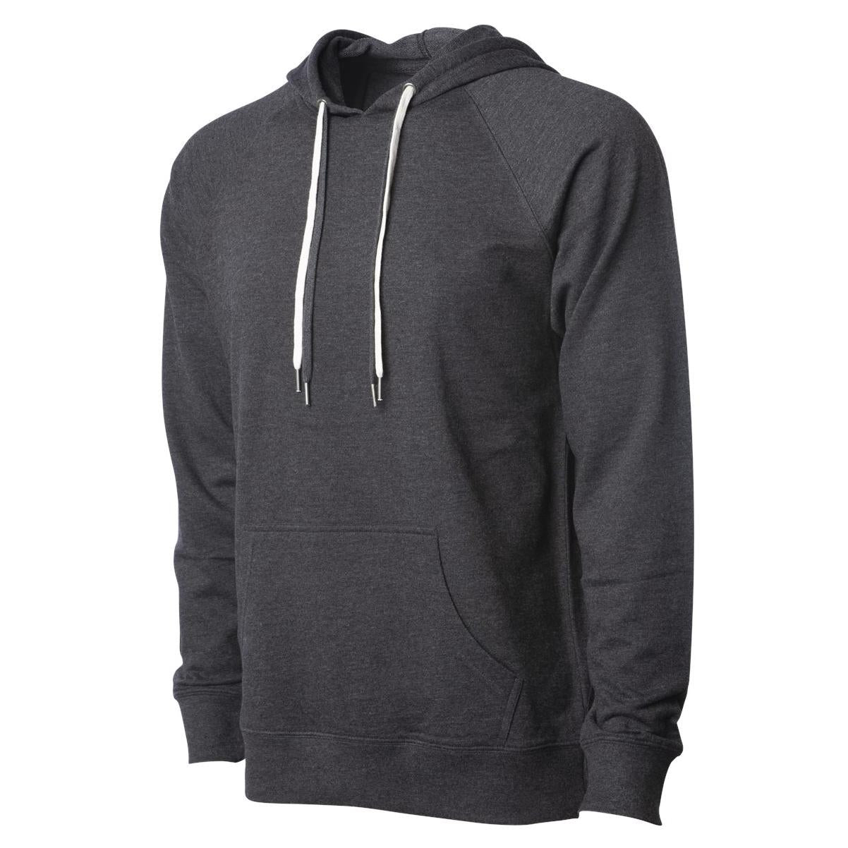 Black Lightweight Sweatshirt - Independent Trading Co. - Cozy Wear