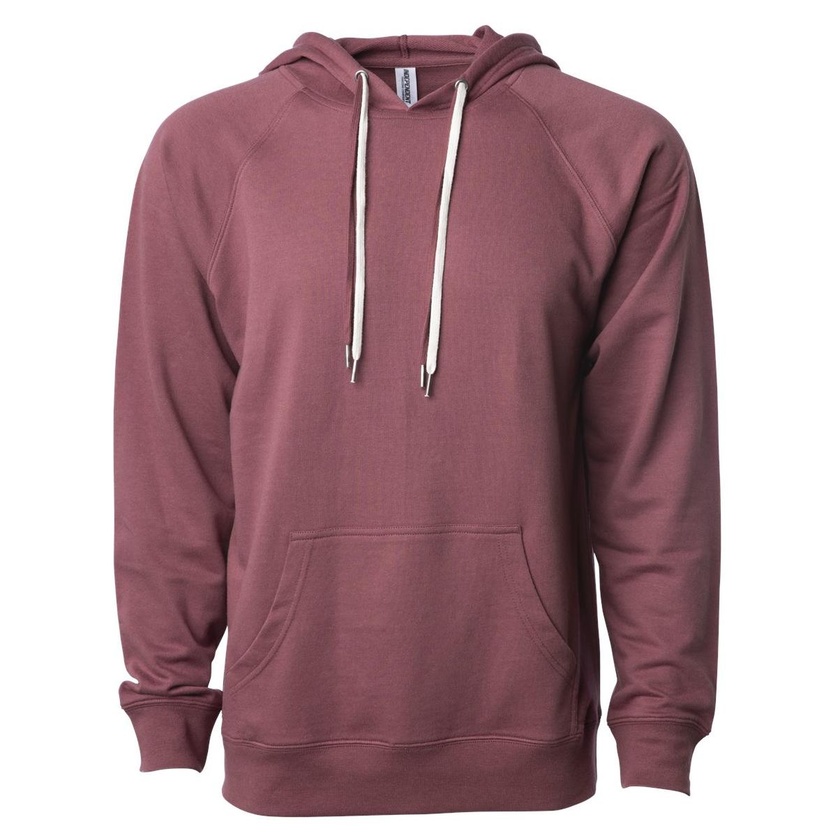 Black Lightweight Sweatshirt - Independent Trading Co. - Cozy Wear