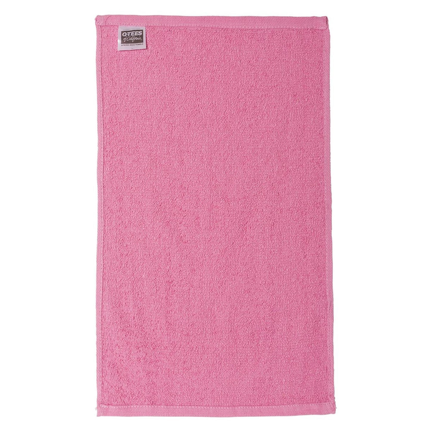 Black Rally Towels - Q-Tees - 100 Percent Cotton
