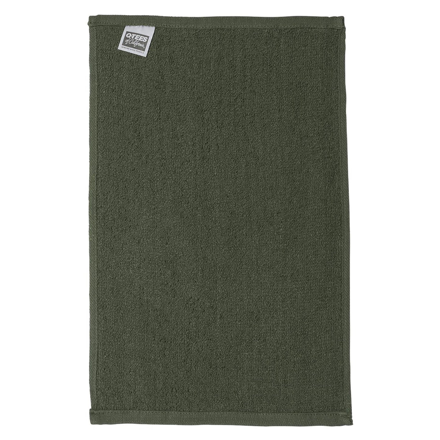 Black Rally Towels - Q-Tees - 100 Percent Cotton