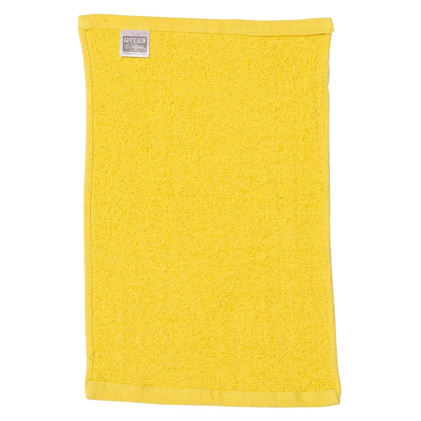 Black Rally Towels - Q-Tees - 100 Percent Cotton