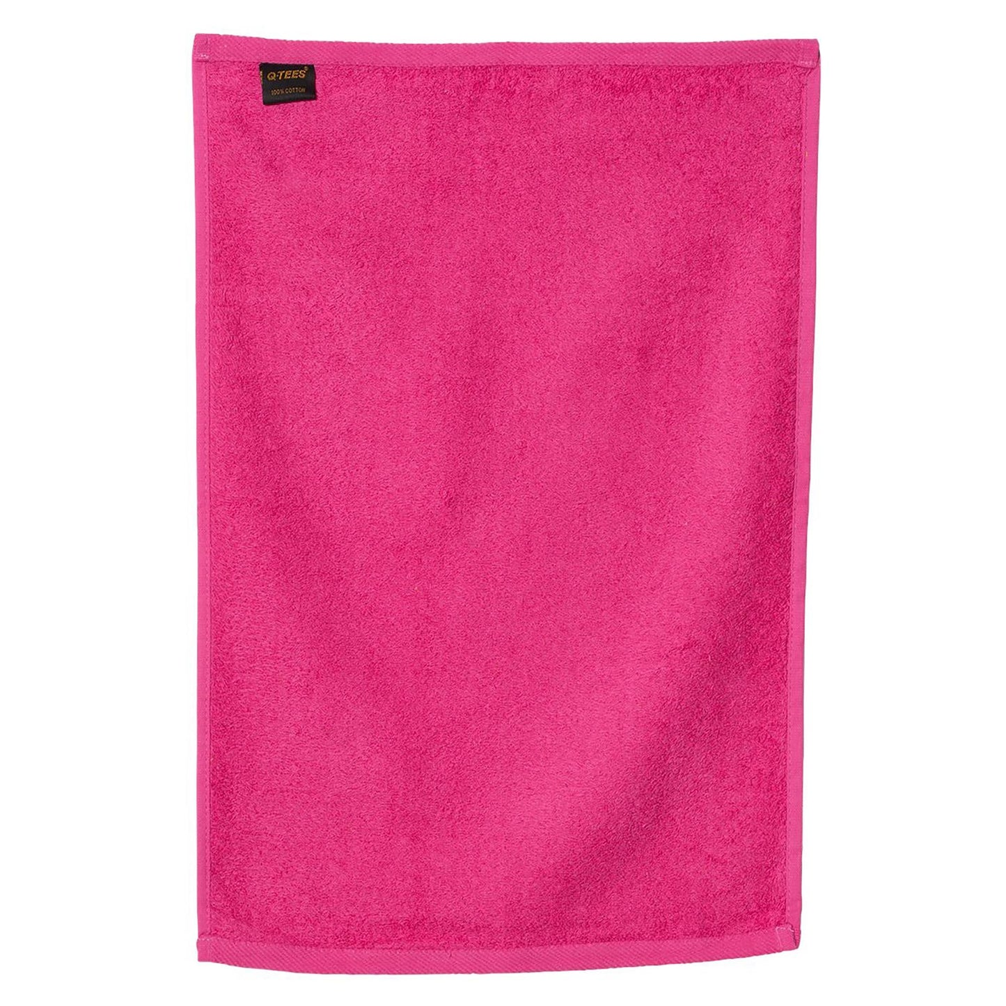 Black Hand Towels - Q-Tees - Soft Cotton Fabric