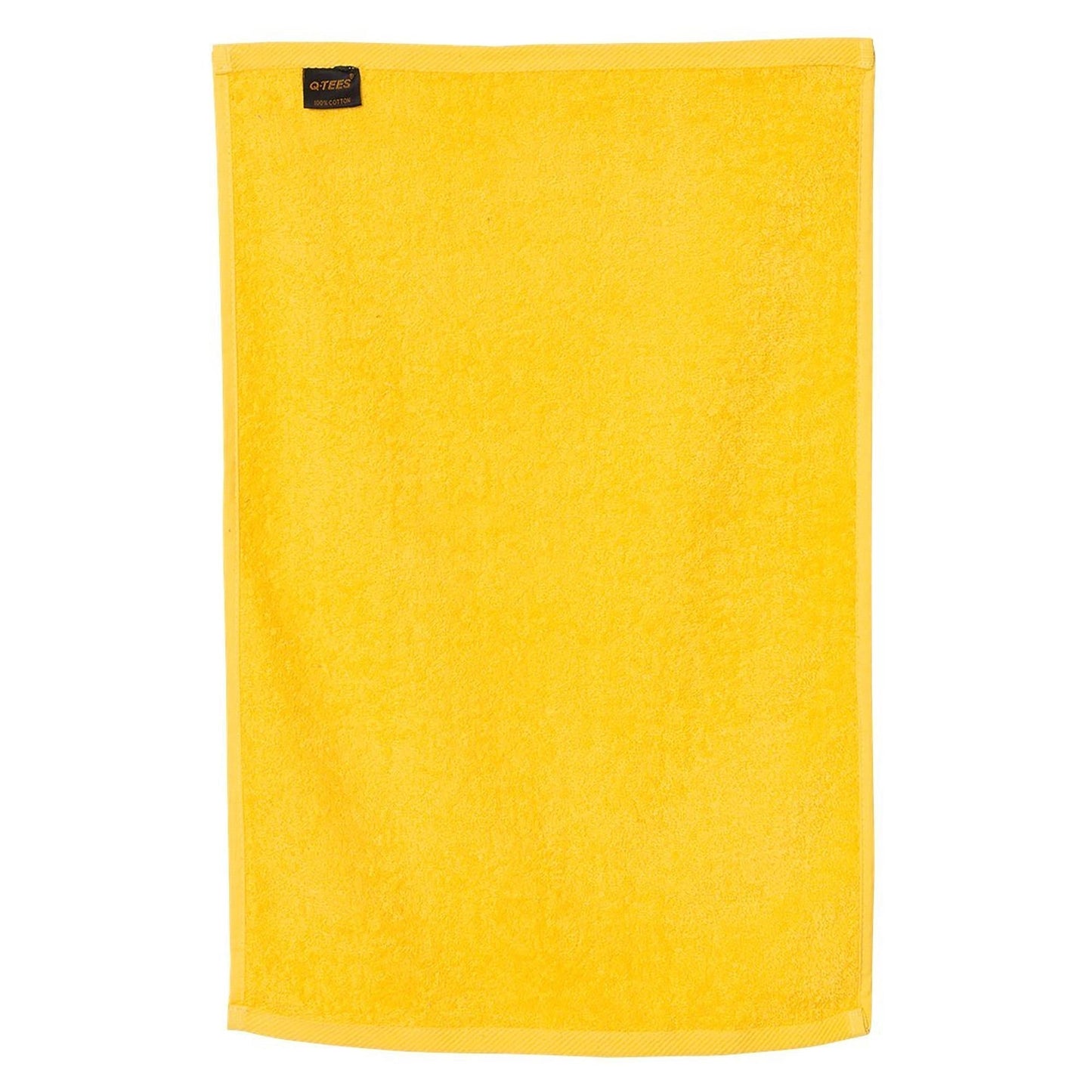 Black Hand Towels - Q-Tees - Soft Cotton Fabric