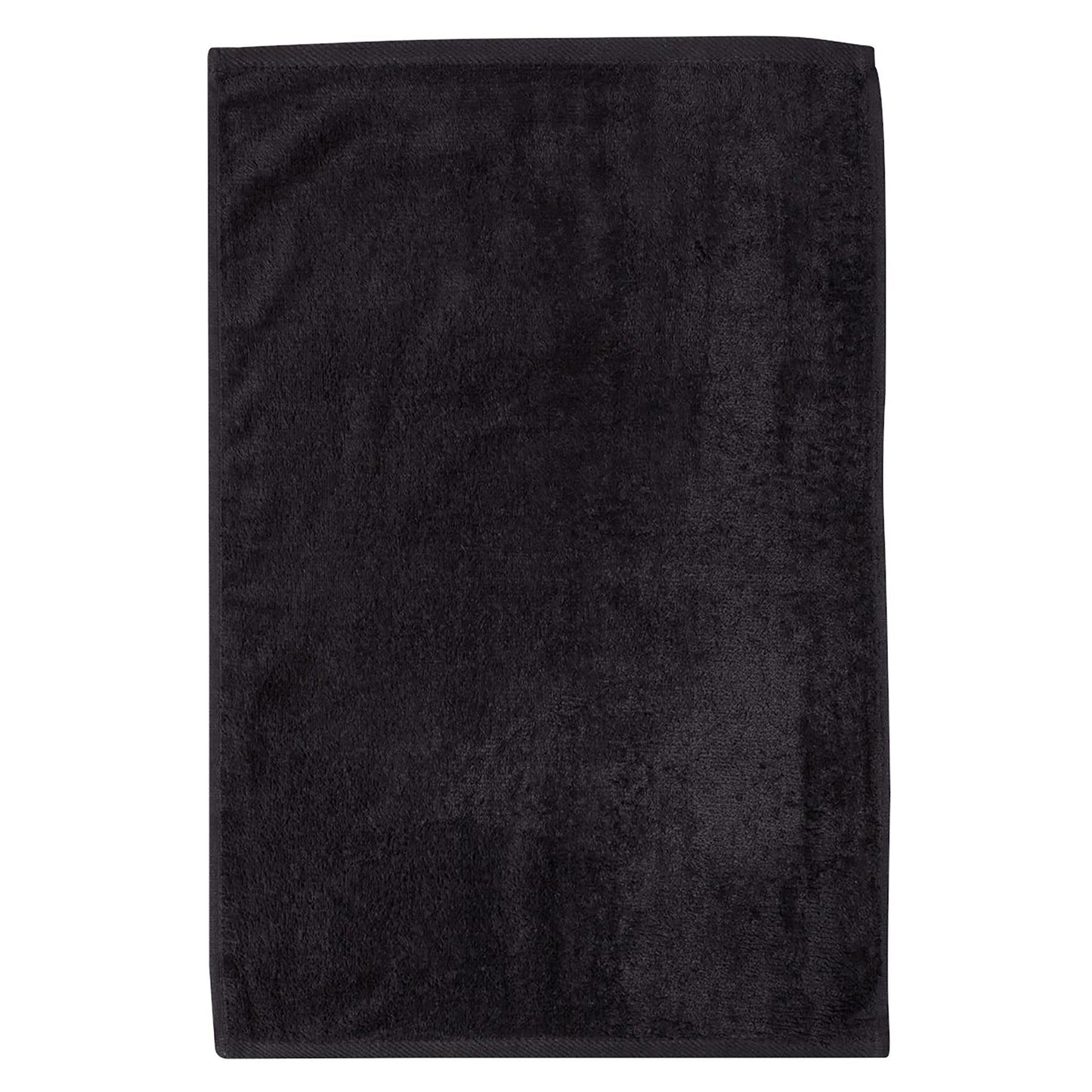 Black Hand Towels - Q-Tees - Deluxe Cotton Absorbent