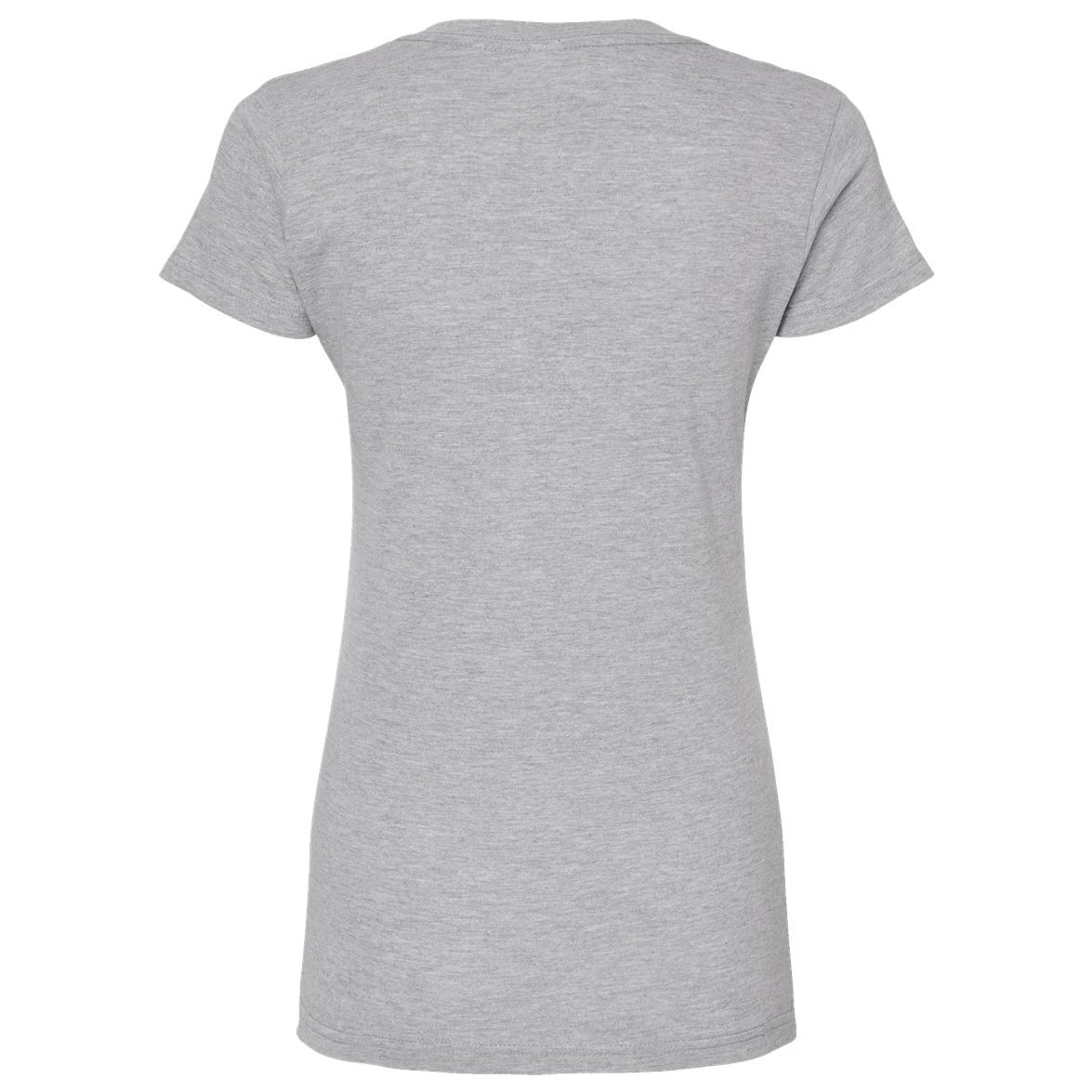 Black T-Shirts - Tultex - Slim Fit V-Neck Jersey - Casual Wear