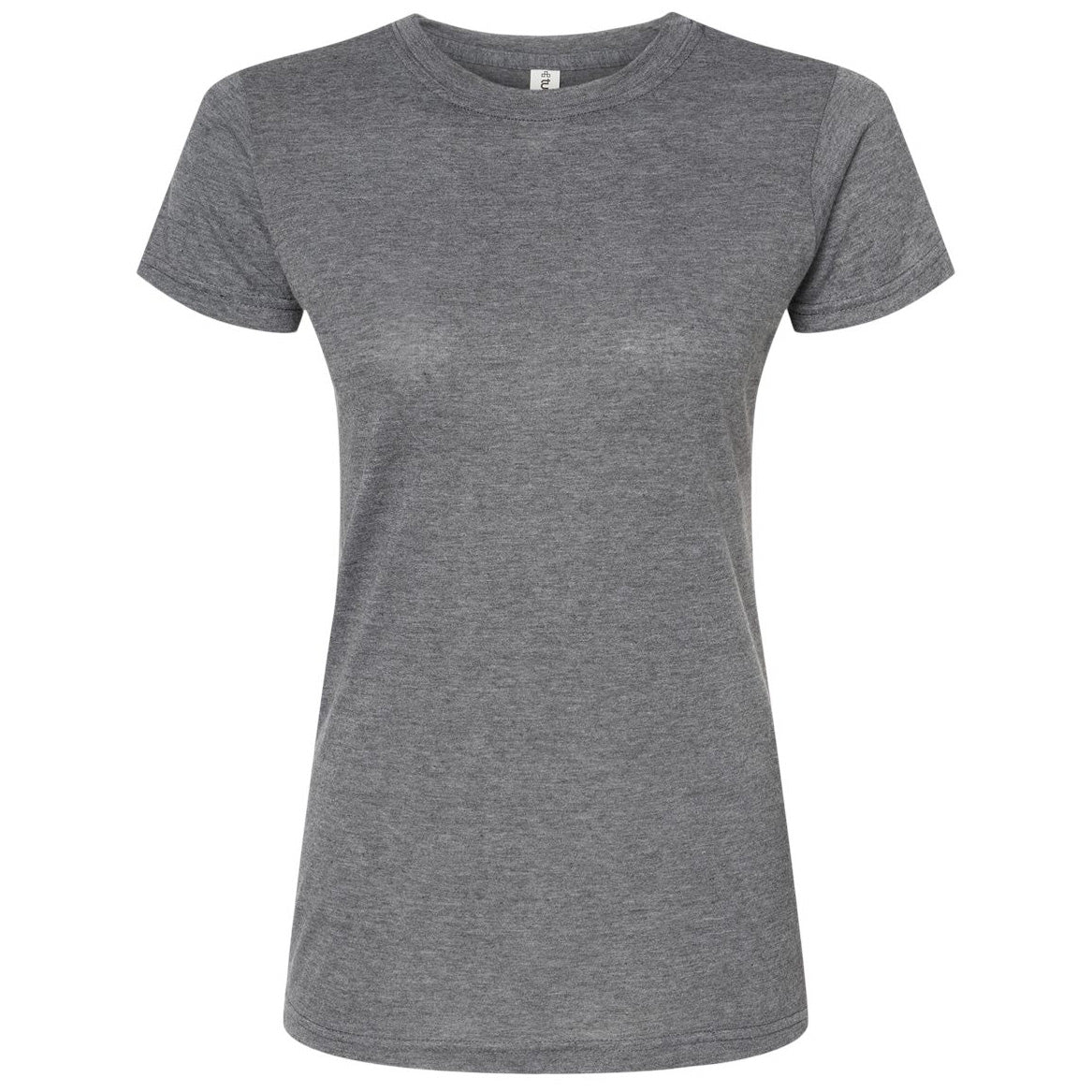 Black T-Shirts - Tultex - Slim Fit Polyester Blend