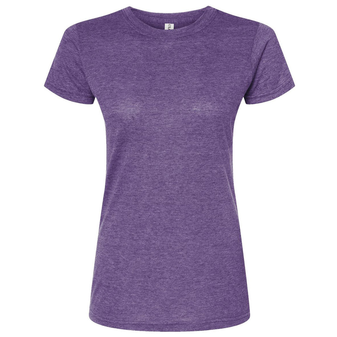 Black T-Shirts - Tultex - Slim Fit Polyester Blend