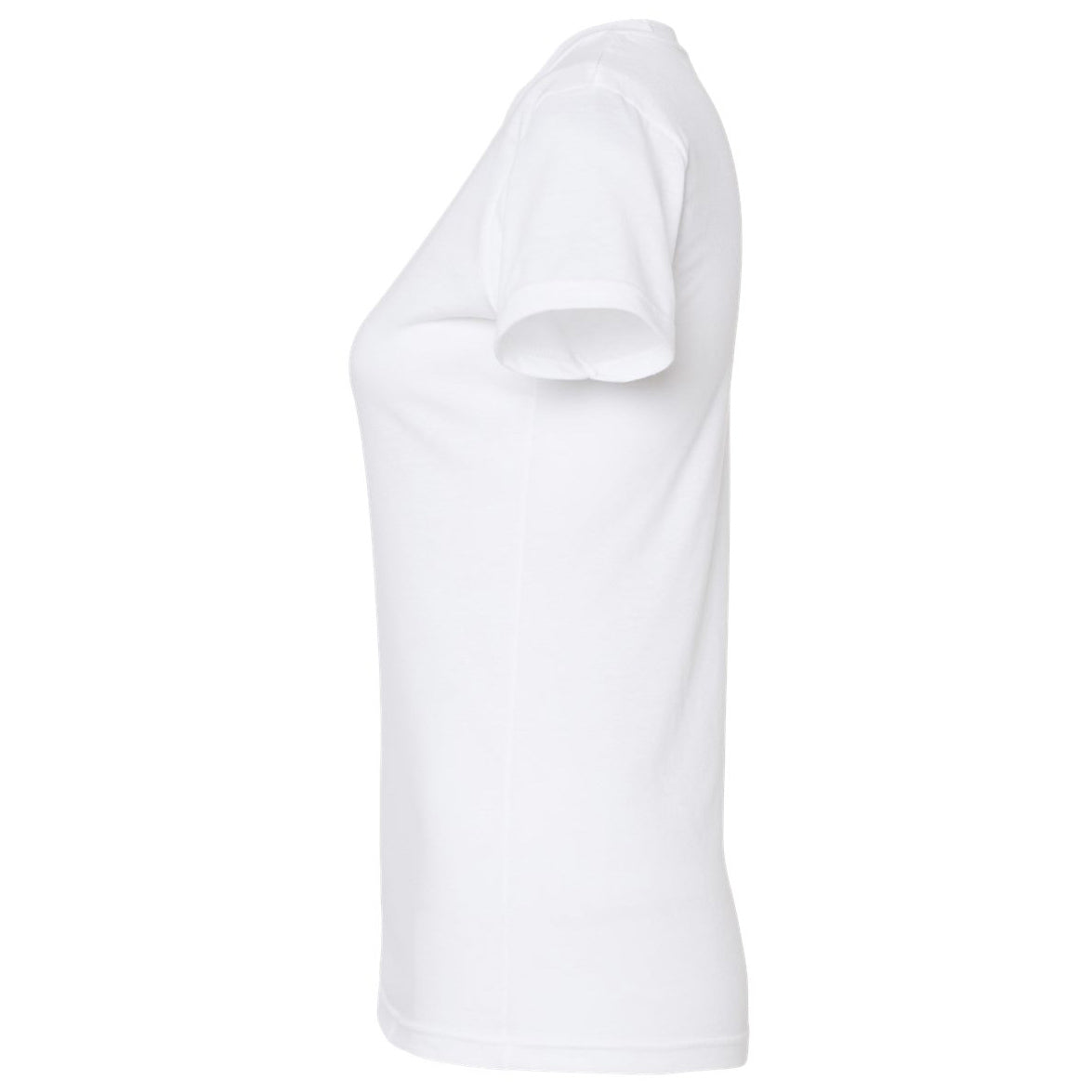Black T-Shirts - Tultex - Slim Fit Polyester Blend