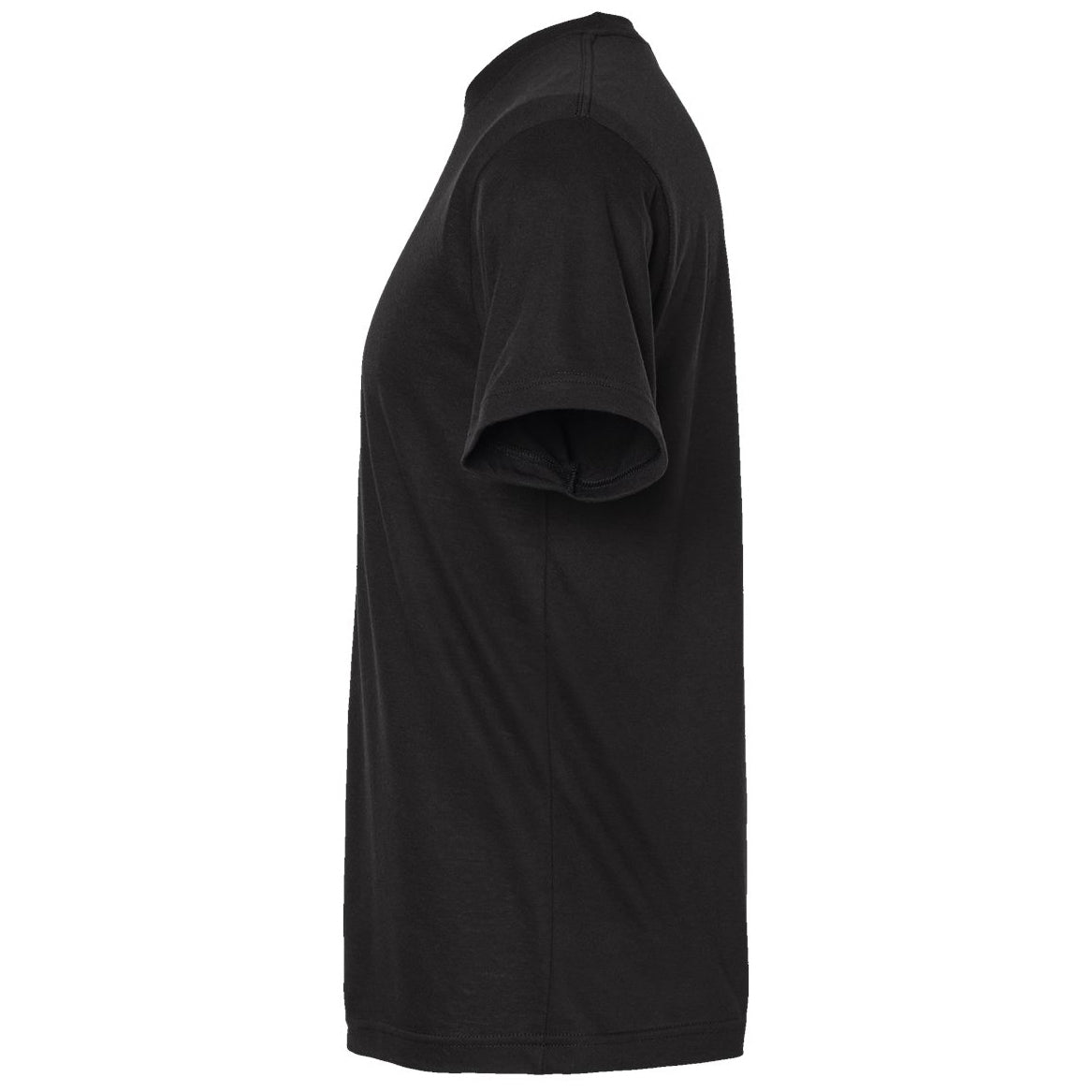 Black T-Shirts - Tultex - Soft Poly-Rich Fabric