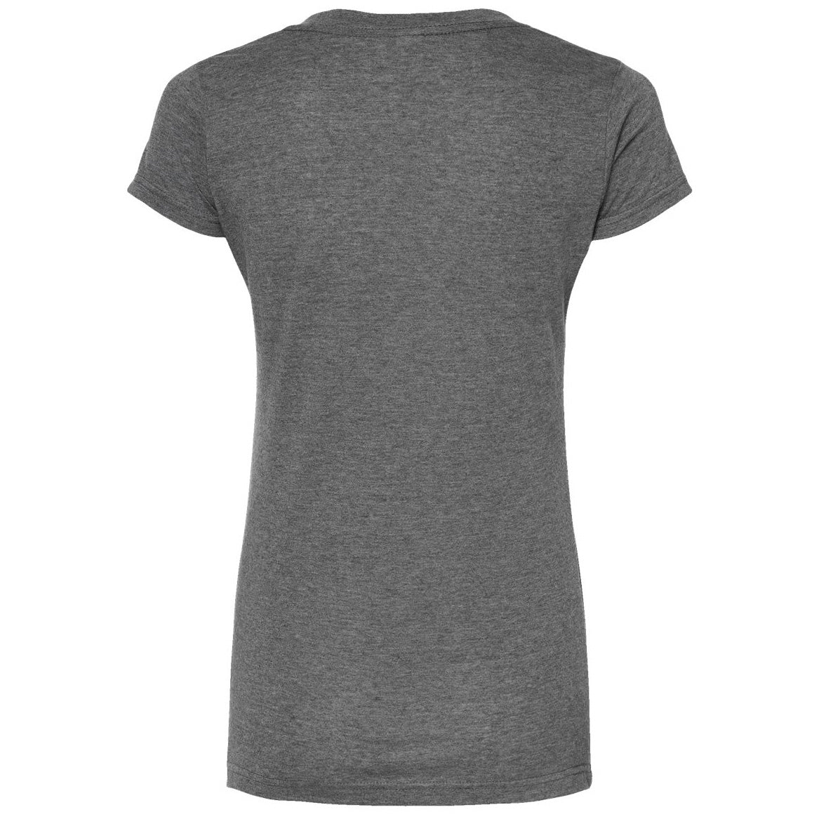 Black V-Neck T-Shirt - Tultex - Lightweight Fabric