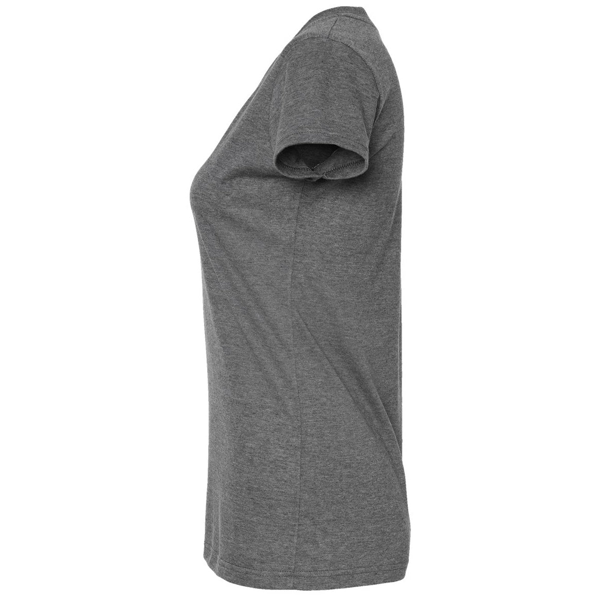 Black V-Neck T-Shirt - Tultex - Lightweight Fabric