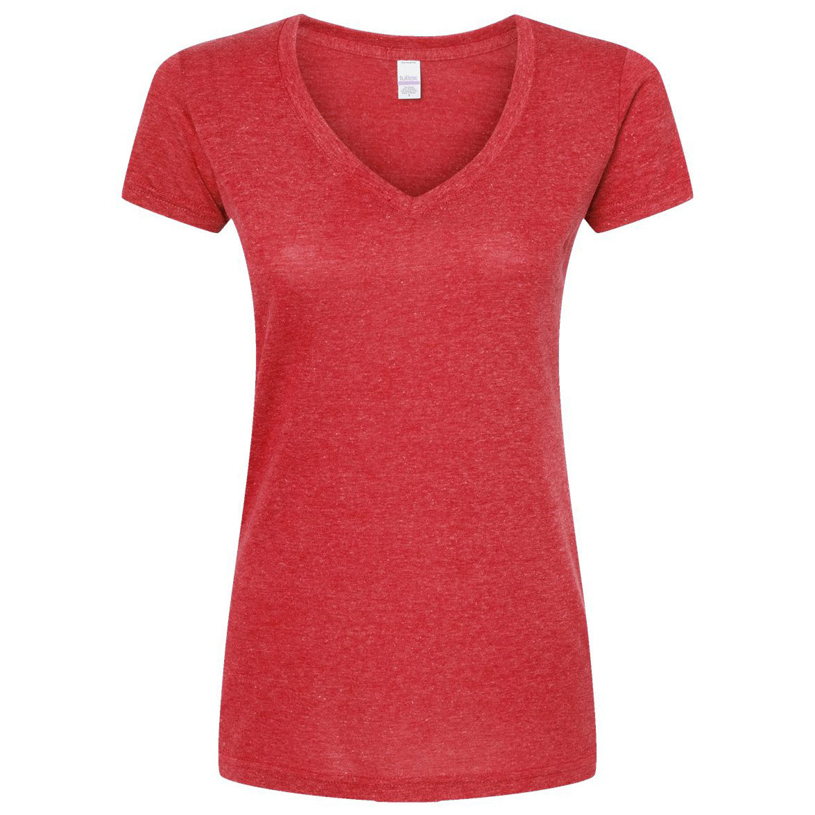 Black V-Neck T-Shirt - Tultex - Lightweight Fabric