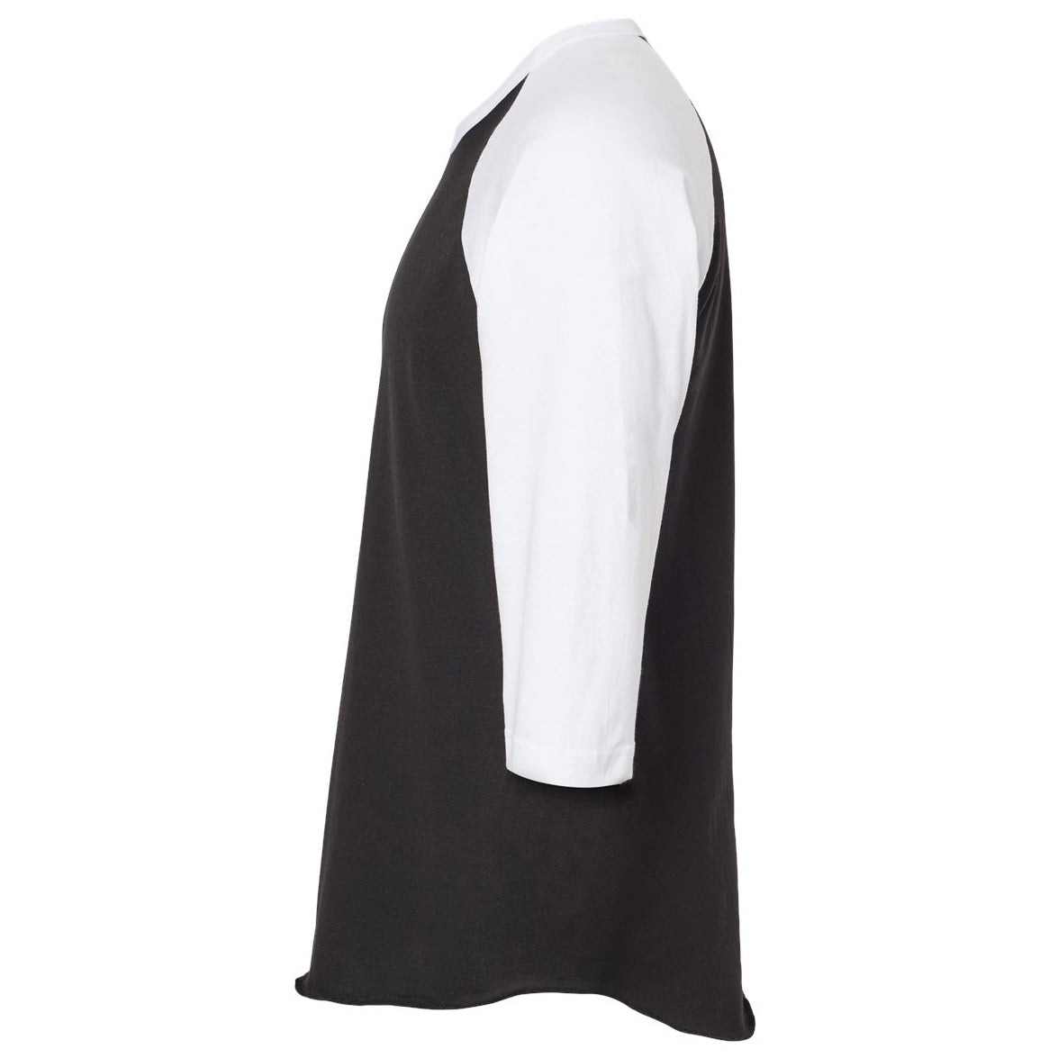 Black/Heather Charcoal T-Shirts - Tultex - Fine Jersey