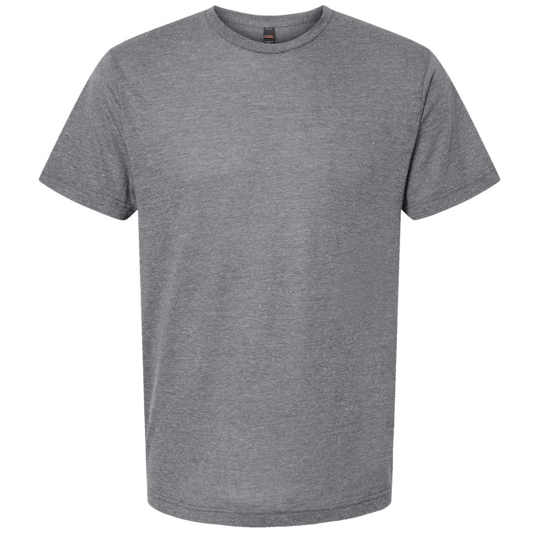 Athletic Blue Tri Blend T-Shirts - Tultex - Soft Fabric