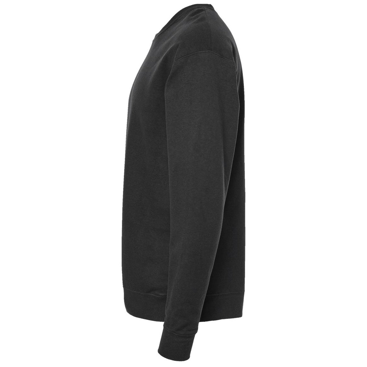 Black Sweatshirts - Tultex - Cozy Fleece Crewneck