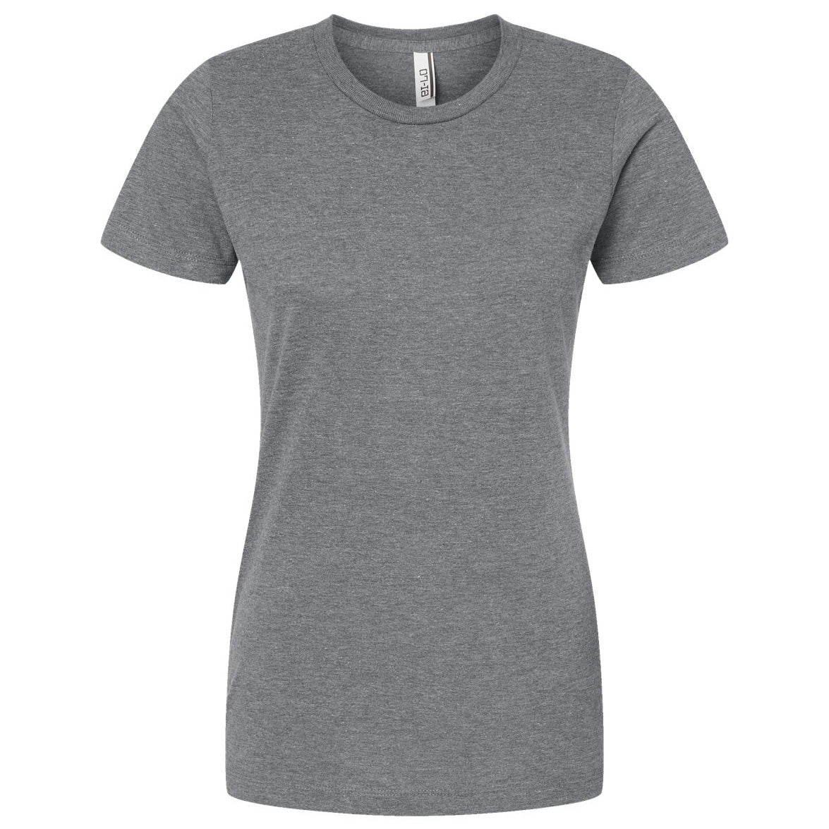Black Heather T-Shirt - Tultex - Premium Cotton Blend