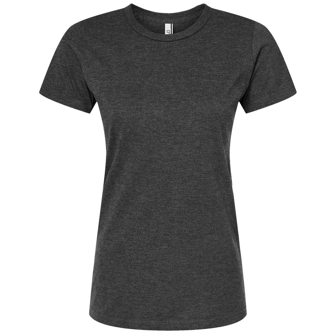 Black Heather T-Shirt - Tultex - Premium Cotton Blend