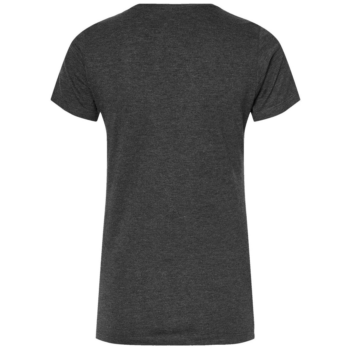 Black Heather T-Shirt - Tultex - Premium Cotton Blend