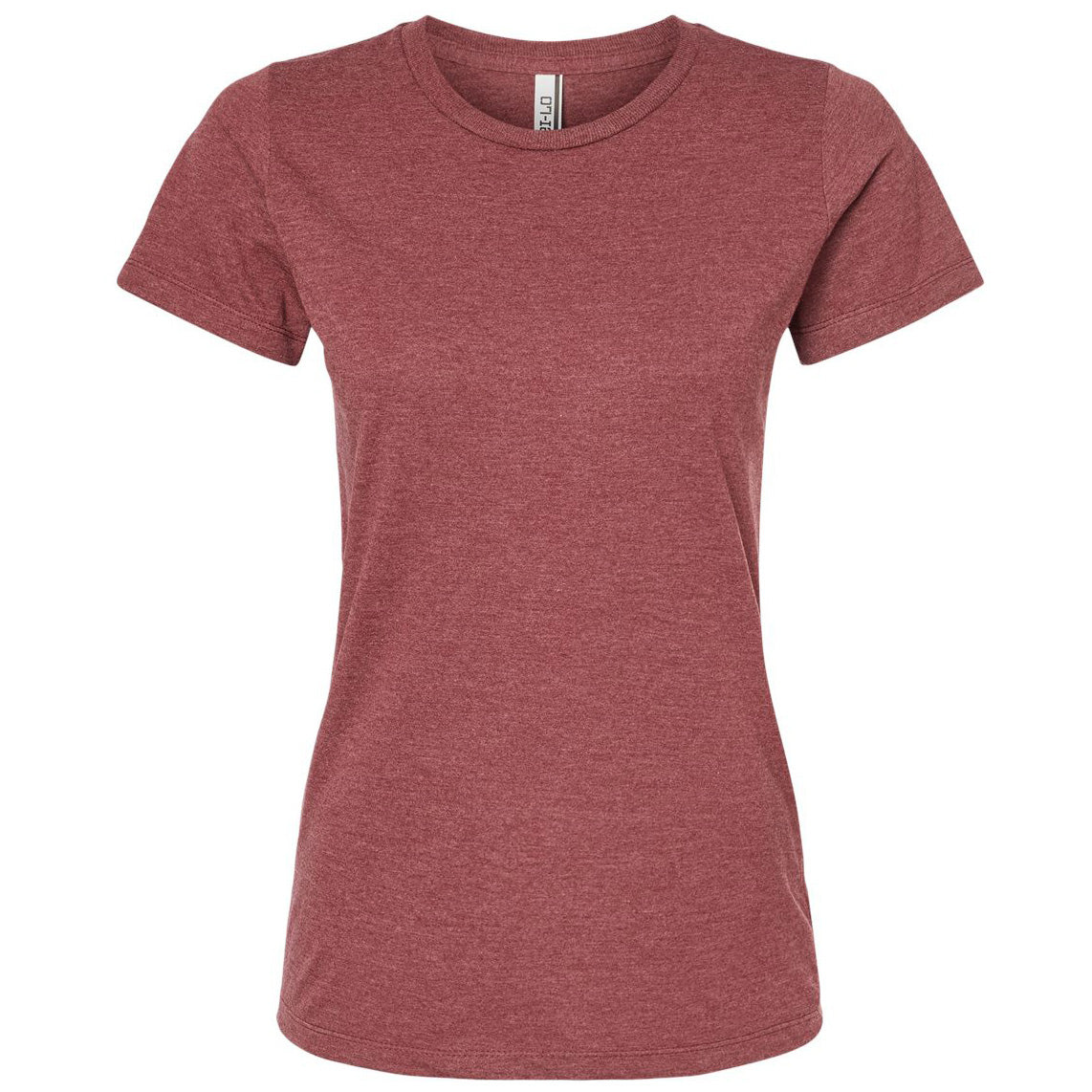 Black Heather T-Shirt - Tultex - Premium Cotton Blend