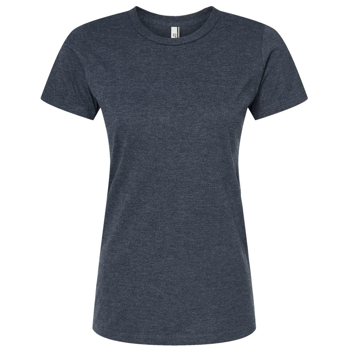 Black Heather T-Shirt - Tultex - Premium Cotton Blend