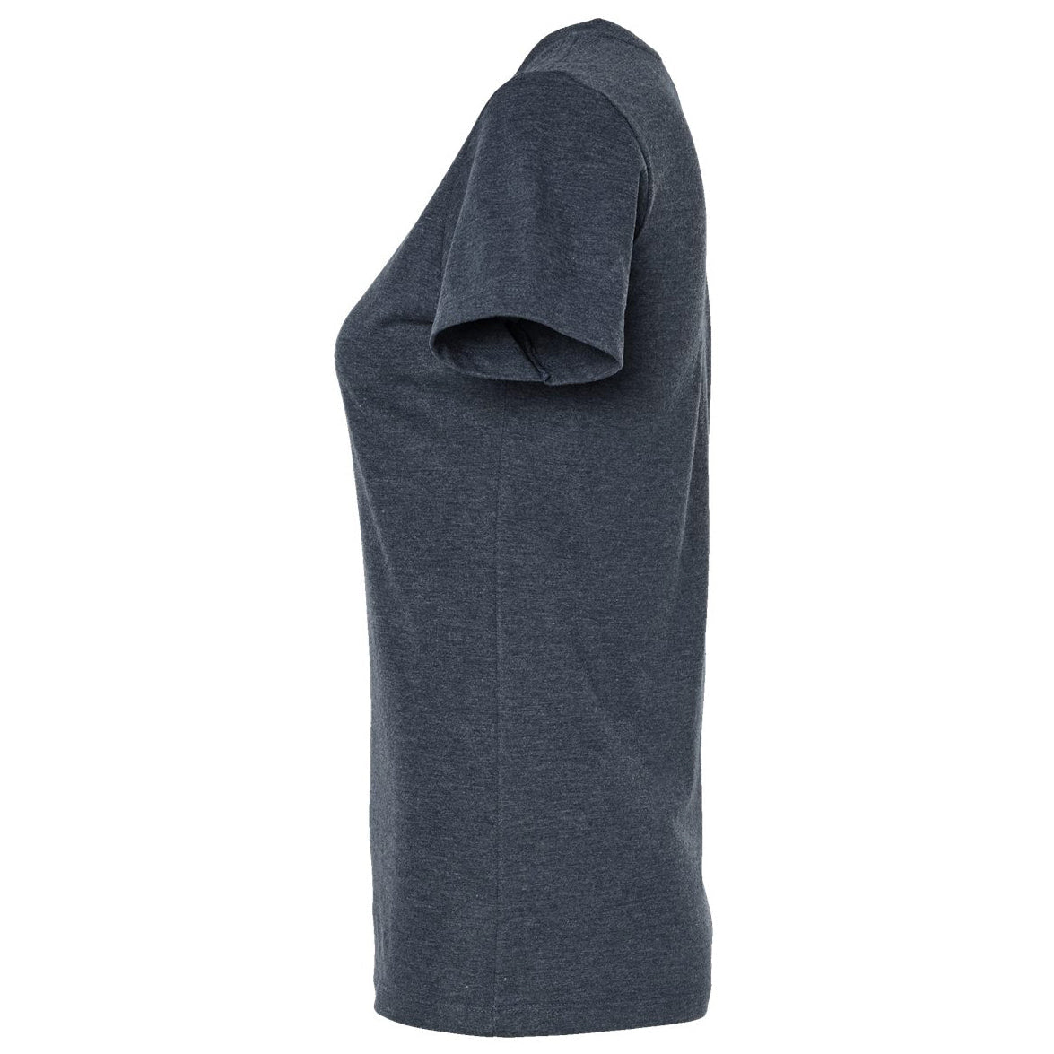 Black Heather T-Shirt - Tultex - Premium Cotton Blend