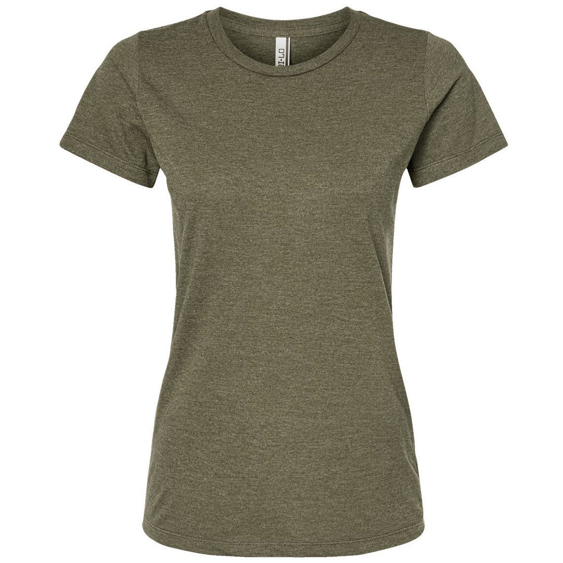 Black Heather T-Shirt - Tultex - Premium Cotton Blend