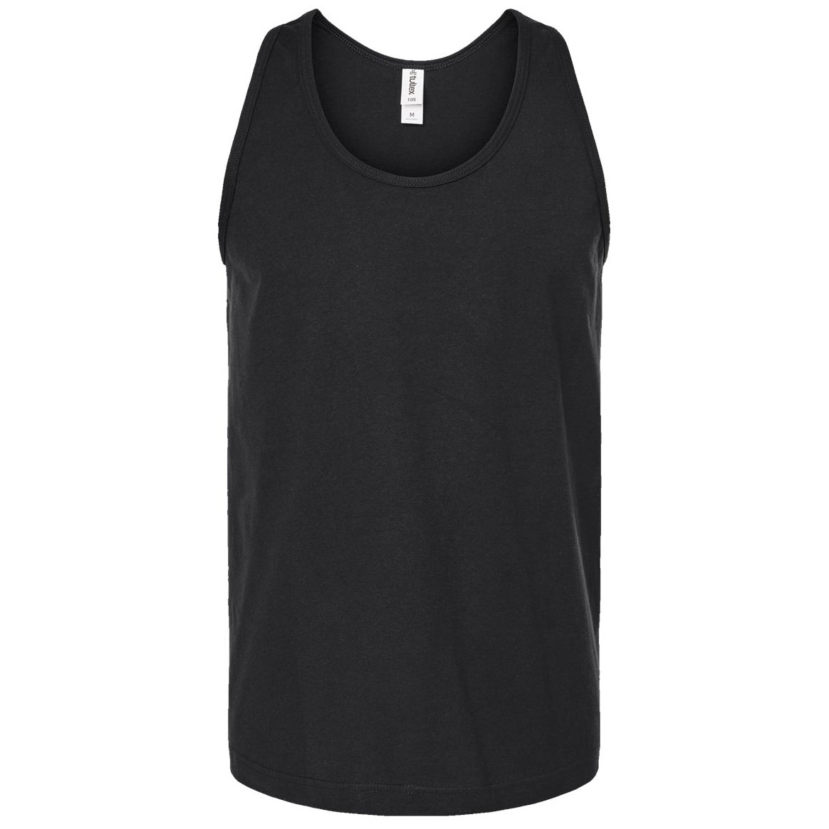 Black Tank Tops - Tultex - Fine Jersey Cotton