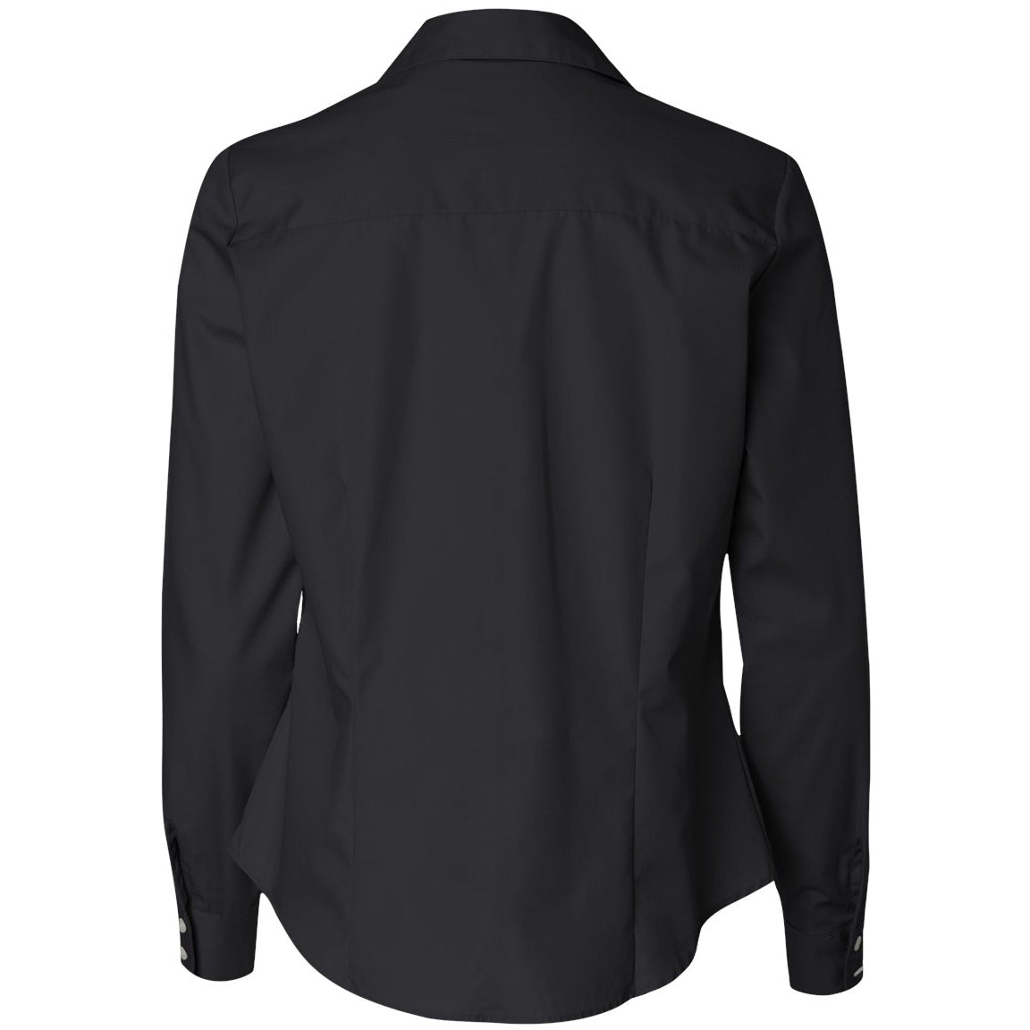 Black Button Up Shirts - Van Heusen - Silky Fabric