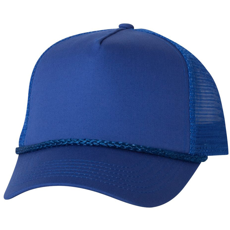 White Ball Caps - Valucap - Comfortable Mesh-Back