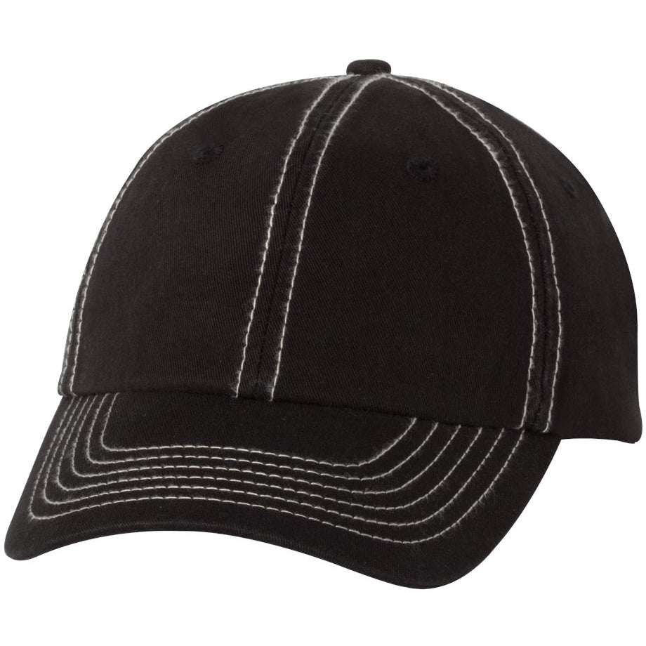 Black Ball Caps - Valucap - Classic Design